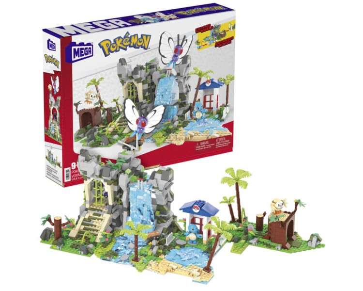 Figura mattel mega construx pokemon expedicion