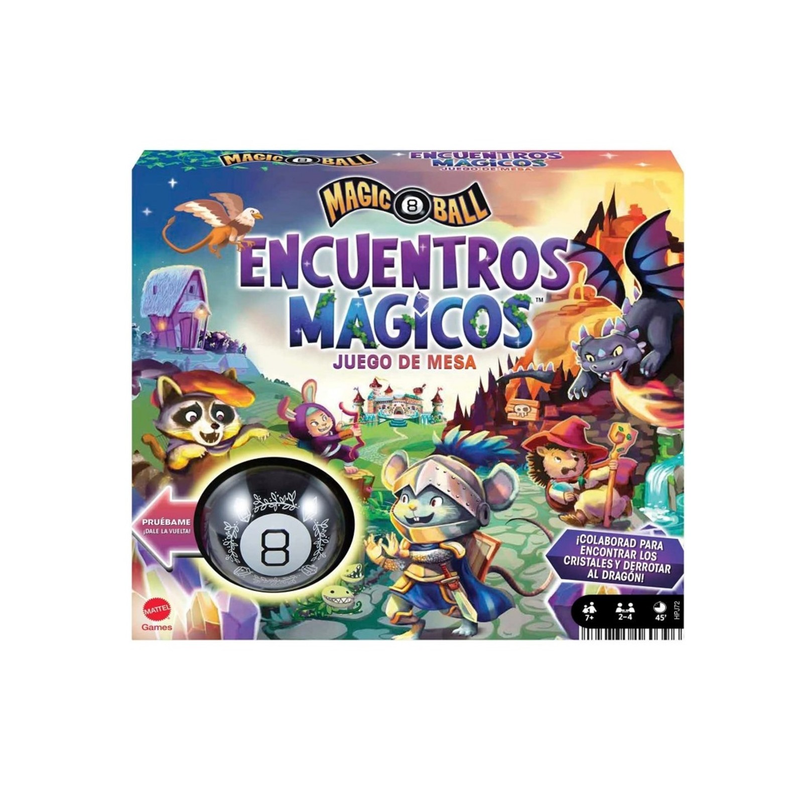 Juego mesa mattel bola 8 encuentros