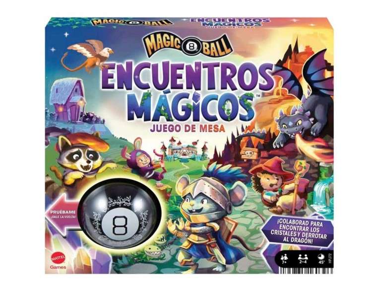 Juego mesa mattel bola 8 encuentros