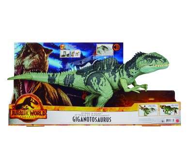 Figura mattel jurassic world dominion giganotosaurus