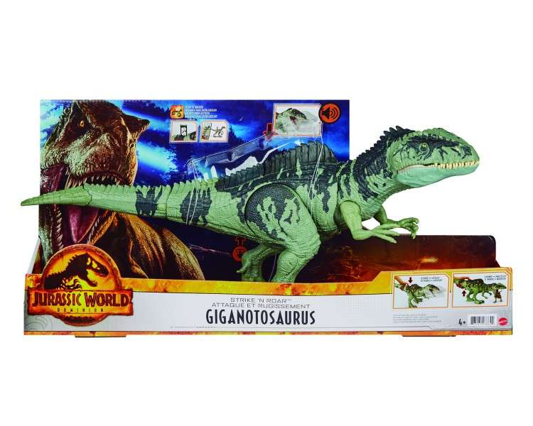 Figura mattel jurassic world dominion giganotosaurus