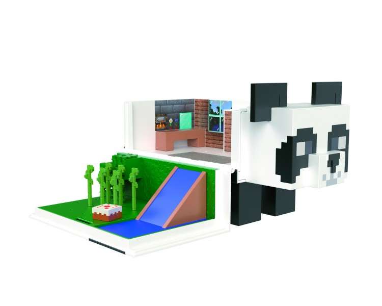 Figura mattel minecraft mob head mini