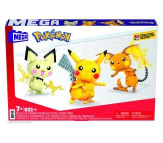 Figura mattel mega construx pokemon 3