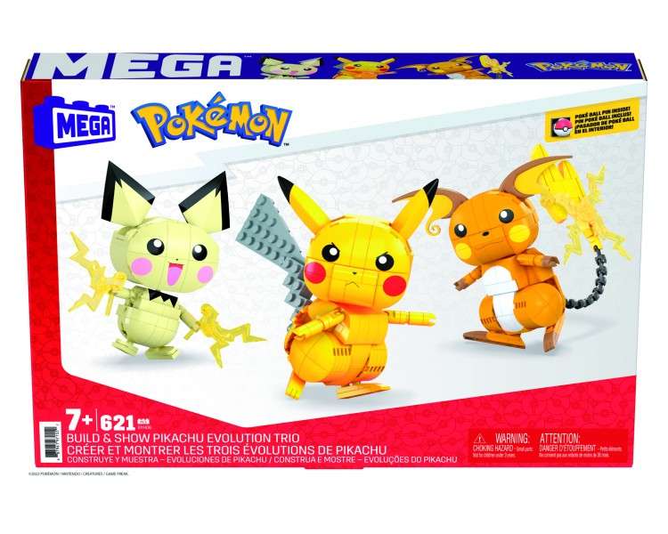 Figura mattel mega construx pokemon 3