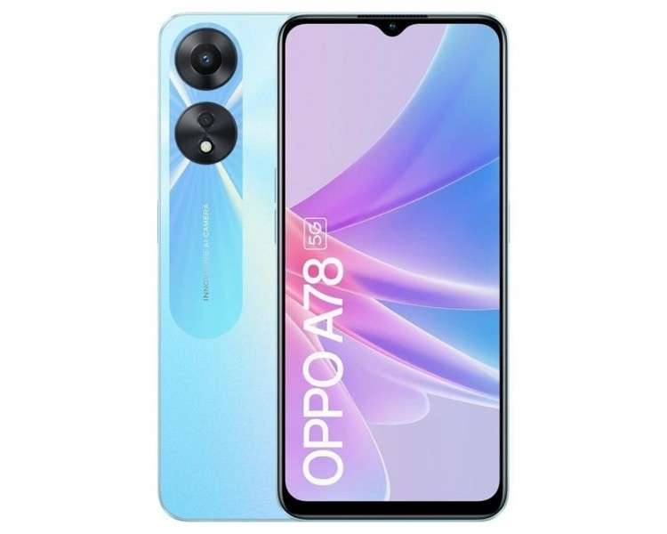 Movil oppo a78 128gb 8gb azul