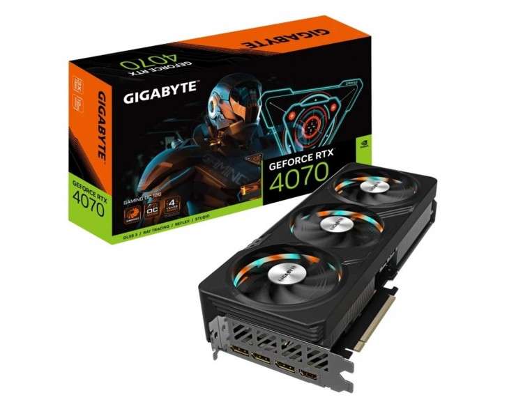 Tarjeta grafica gigabyte rtx 4070 gaming