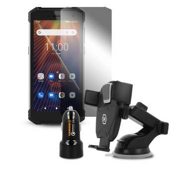 Pack telefono movil smartphone rugerizado hammer