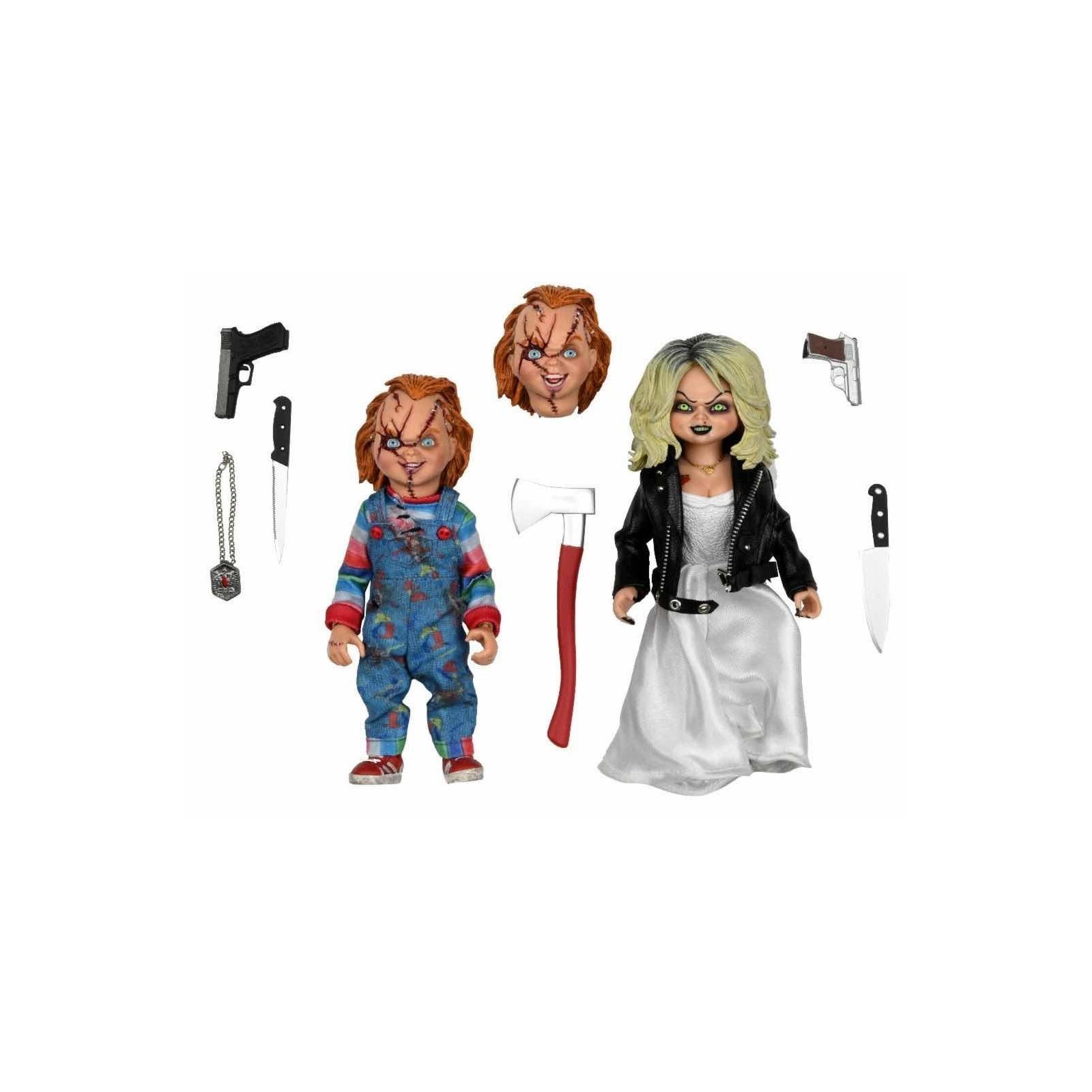 Pack 2 figuras bride of chucky