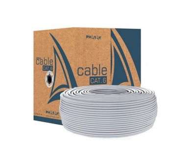 Bobina cable gris phasak utp awg23