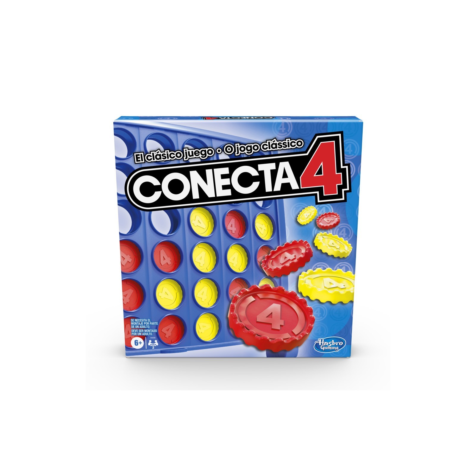 Juego hasbro conecta4 version es pt