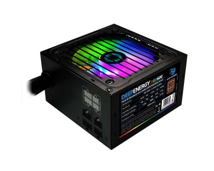 Deepgaming Fuente Alimentacion 600 W 80Bronze