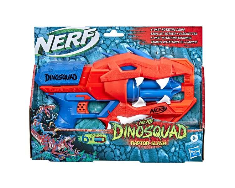 Lanzador hasbro nerf dino squad raptor