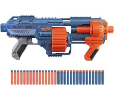 Lanzador hasbro nerf elite 20 shockwave