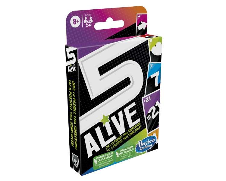 Juego cartas 5 alive