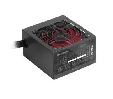 MARS GAMING Fuente Alimen MPIII 550W 85 Silent