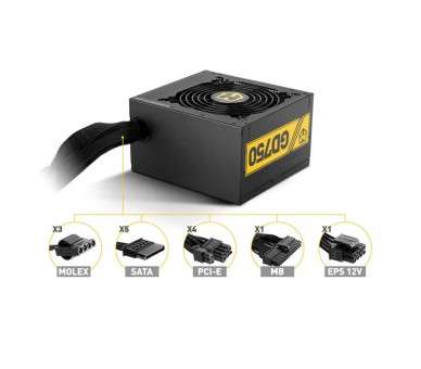 Nox Fuente Alimentacion Hummer GD750 80plus GOLD