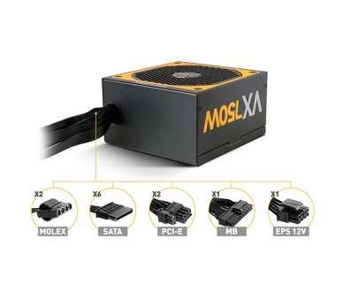 NOX Fuente Alimentacion Urano VX 750W 80 BRONZE