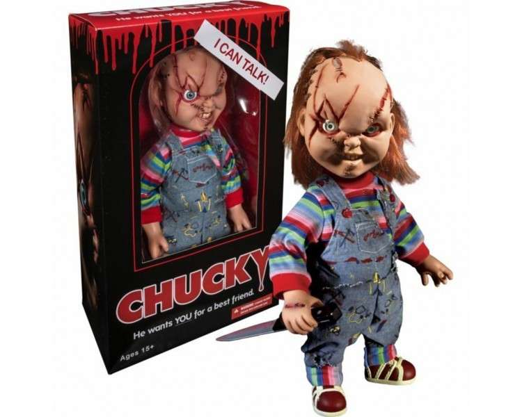 Figura mezco toyz cine chucky hablador