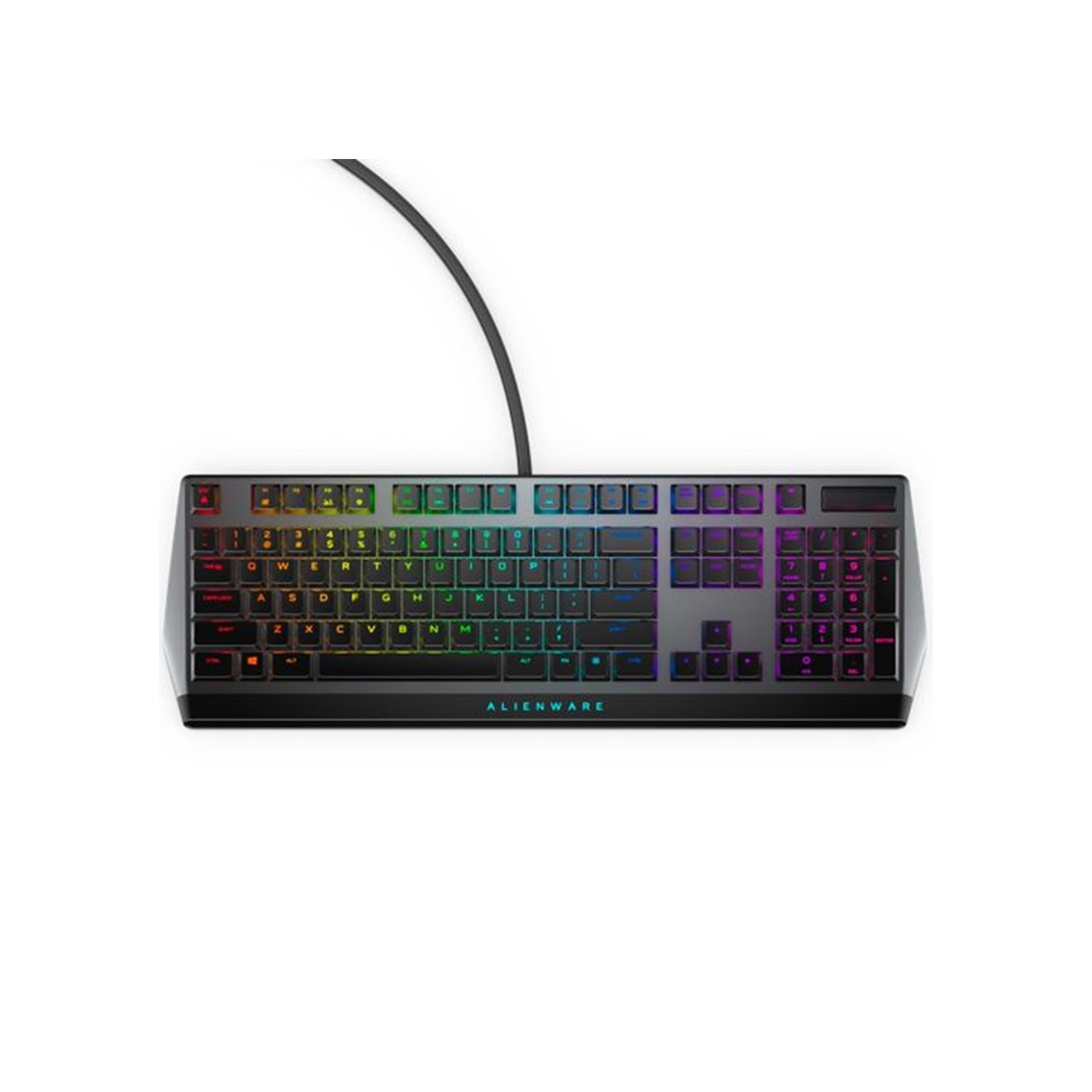 Teclado dell alienware gaming aw510k g ww usb