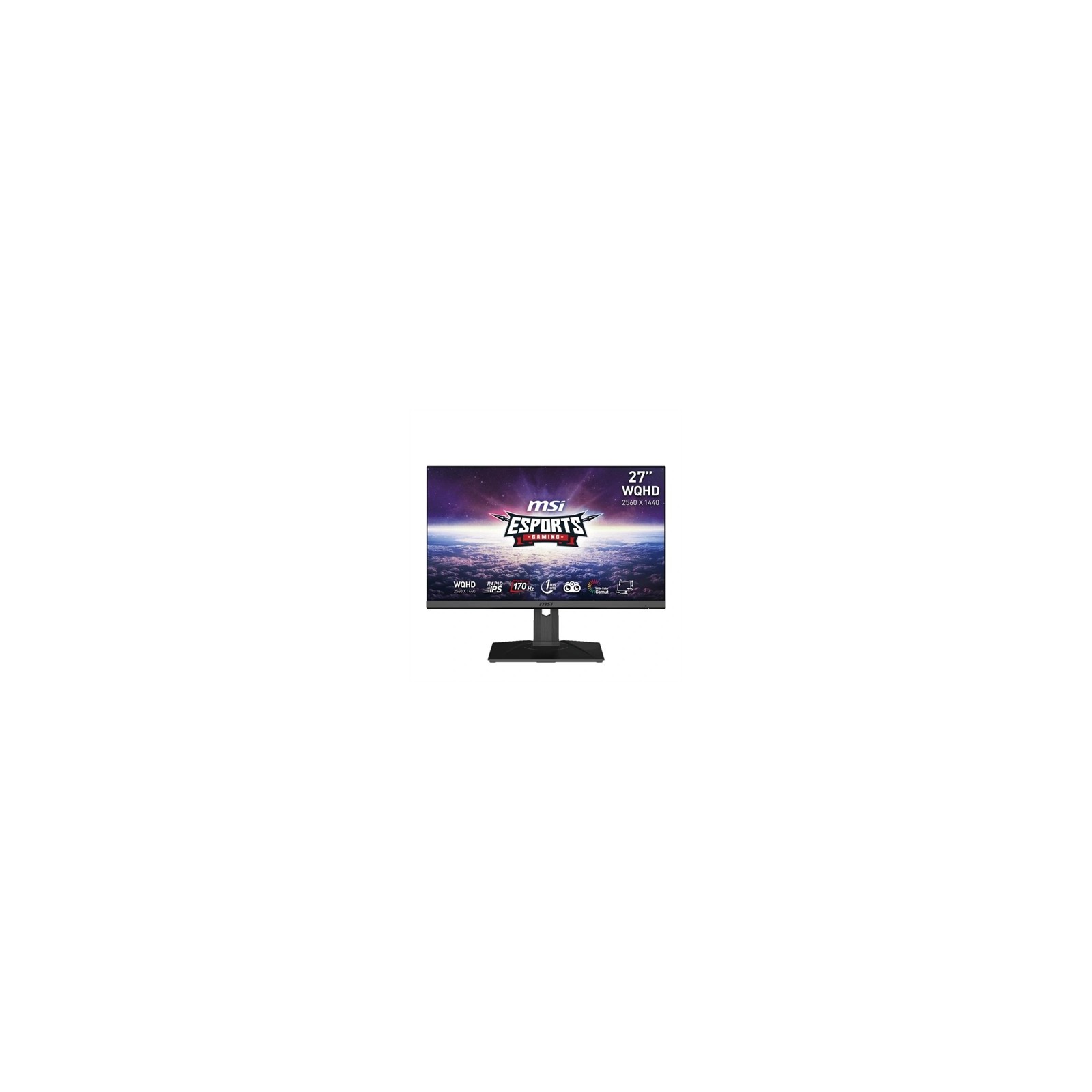 Monitor gaming msi g272qpf 27pulgadas wqhd