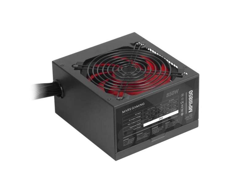 MARS GAMING PSU MPIII 850W 85 EF SMD SILENT