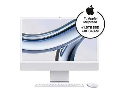 ORDENADOR APPLE IMAC 24 RETINA 45K SILVER CTO