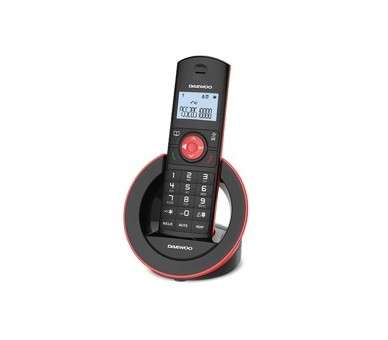 Telefono inalambrico dect daewoo dtd 1400 negro