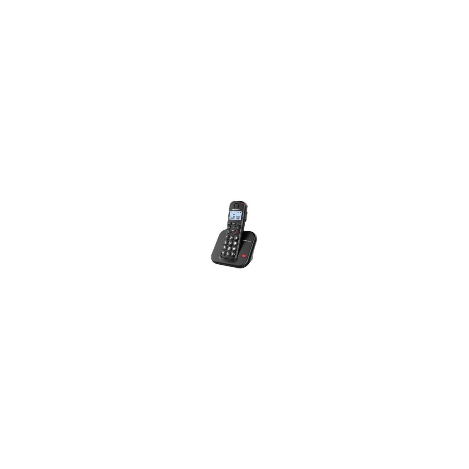 Telefono inalambrico dect daewoo dtd 7200 negro