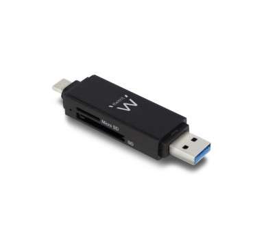 Lector tarjetas compacto ewent usb 31