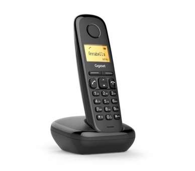 Telefono fijo inalambrico gigaset a170 negro