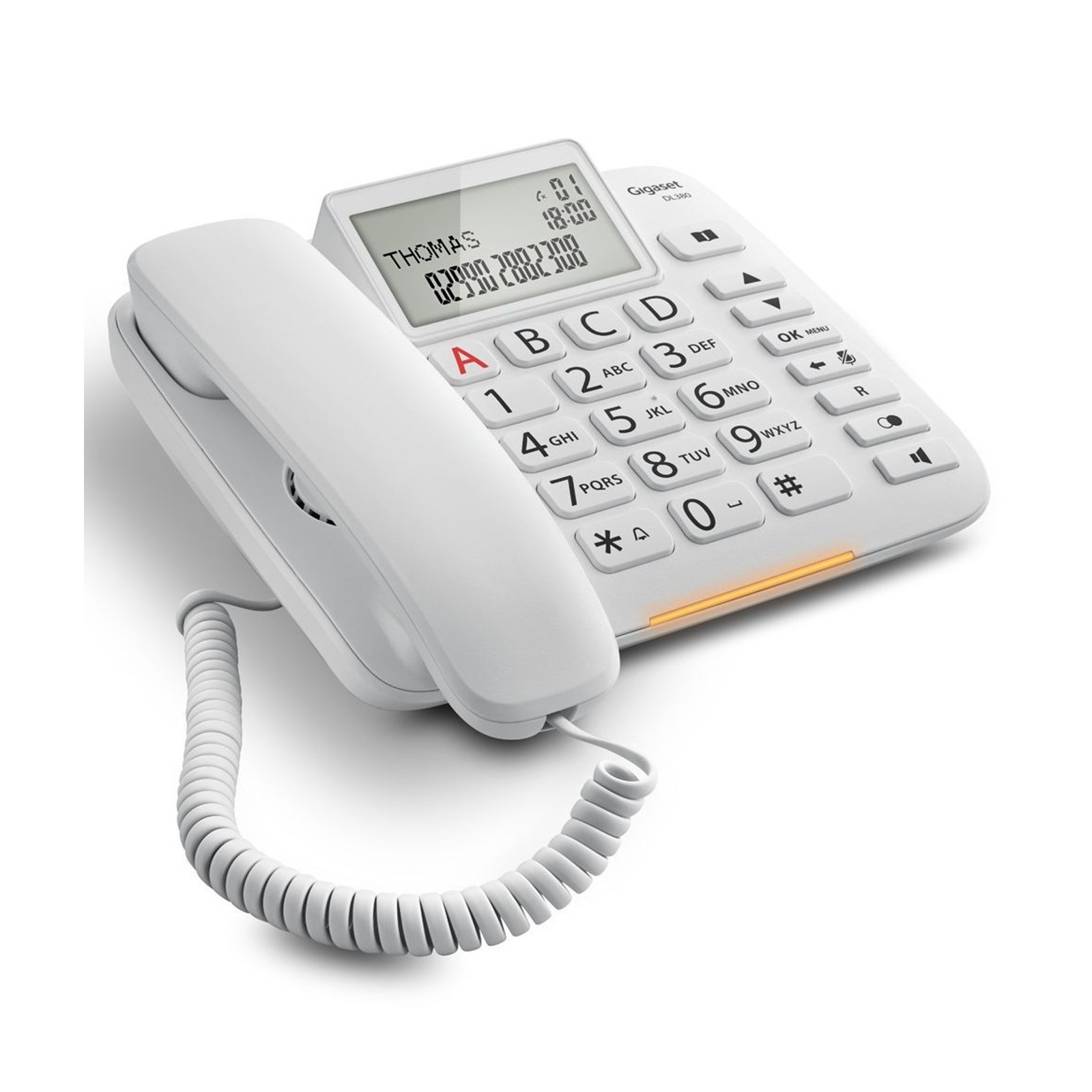 Telefono fijo gigaset dl380 blanco 99