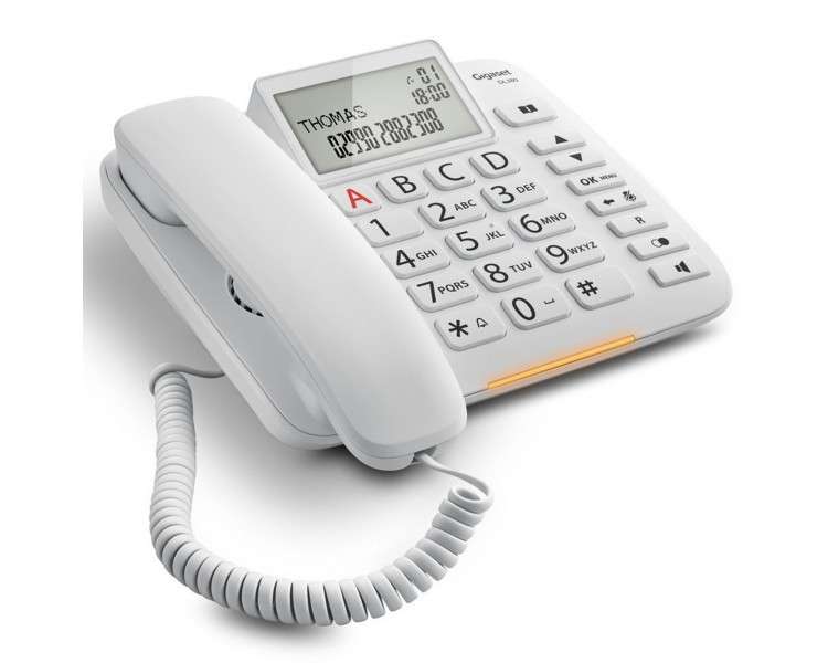 Telefono fijo gigaset dl380 blanco 99