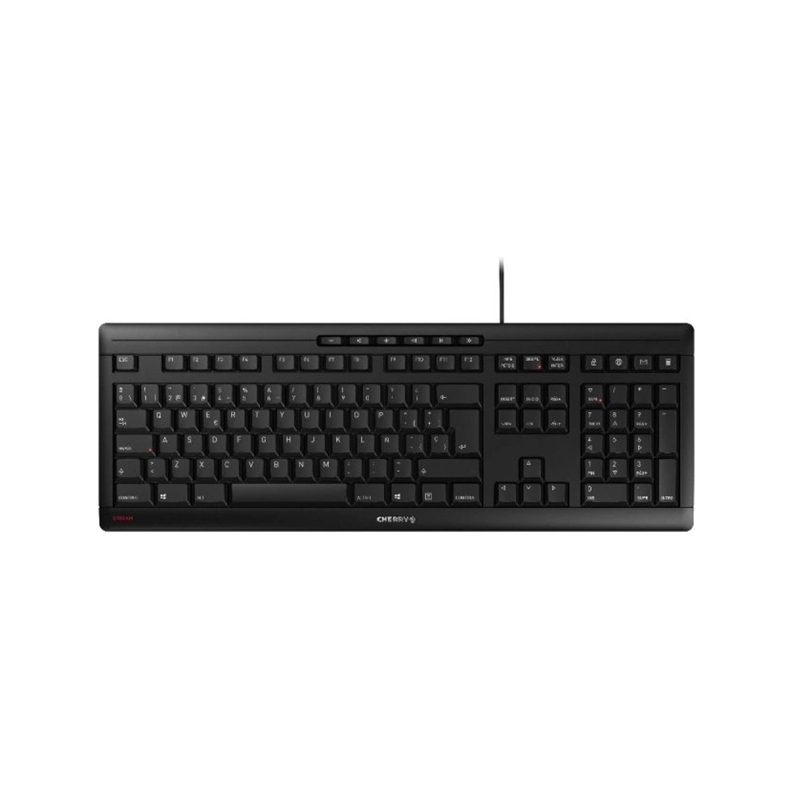 Teclado cherry stream usb espanol