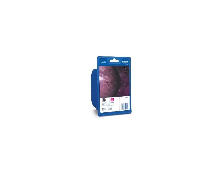 Cartucho tinta brother lc1220mbp magenta 300