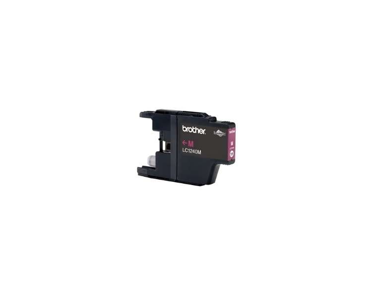 Cartucho tinta brother lc1240mbp magenta 600