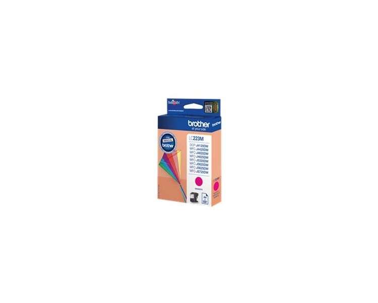 Cartucho tinta brother lc223mbp magenta 550