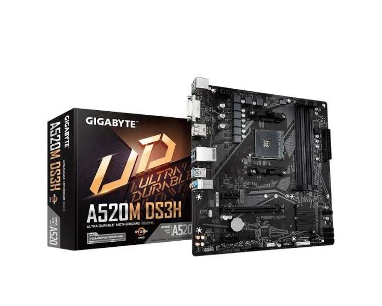 Gigabyte Placa Base A520M DS3H mATX AM4