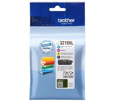 Pack cartuchos tinta brother lc3219xlval negro