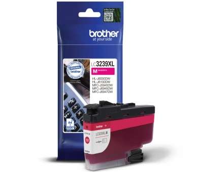 Cartucho tinta brother lc3239xlm magenta 5000