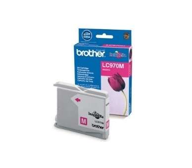 Cartucho tinta brother lc970m magenta 300