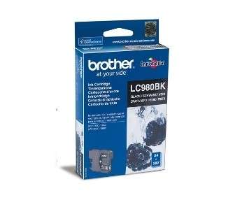 Cartucho tinta brother lc980bk negro 300