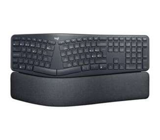 Teclado logitech ergo k860 ergonomico bluetooth