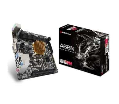 Biostar Placa Base A68N 2100K mITX CPU integrada