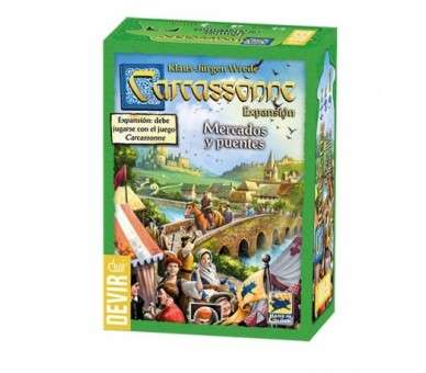 Juego mesa devir carcassonne mercados y