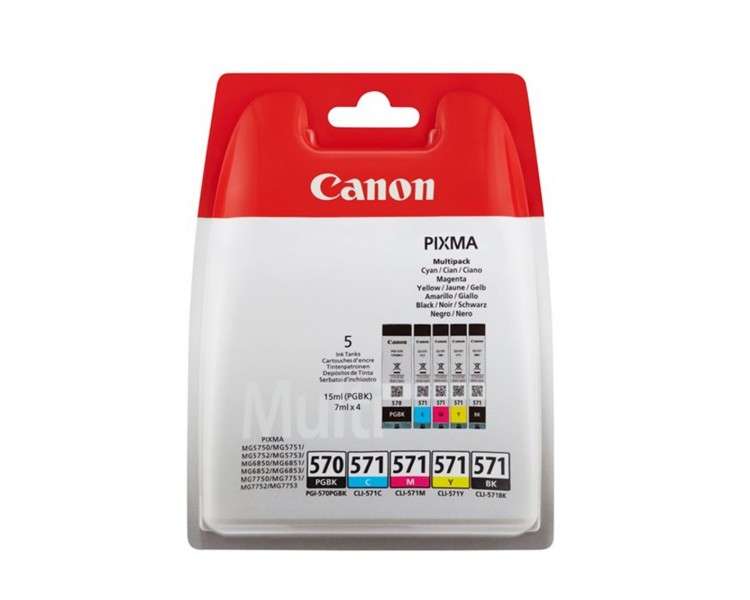 Multipack canon pgi 570 cli 571 pgbk