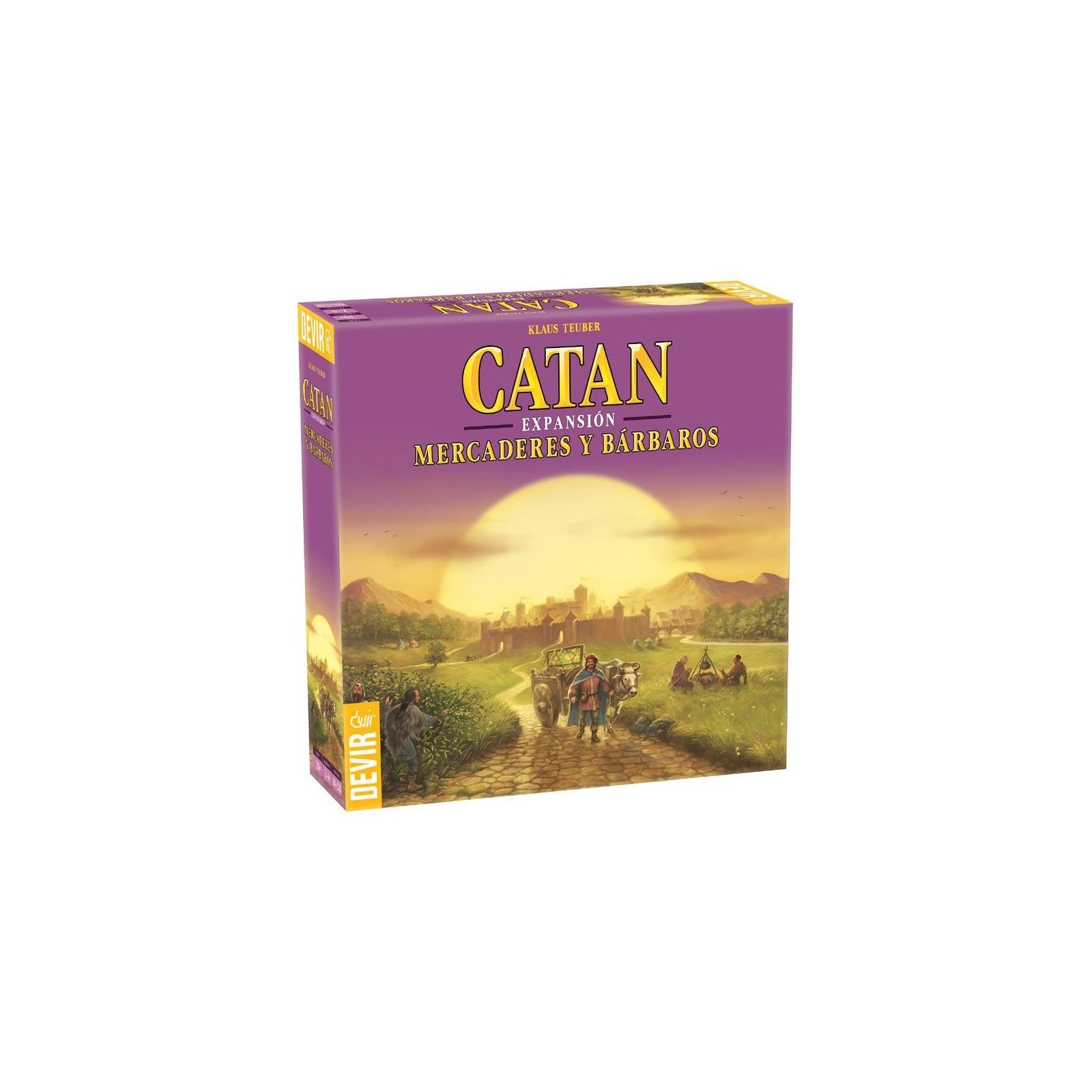 Juego mesa devir catan mercaderes y