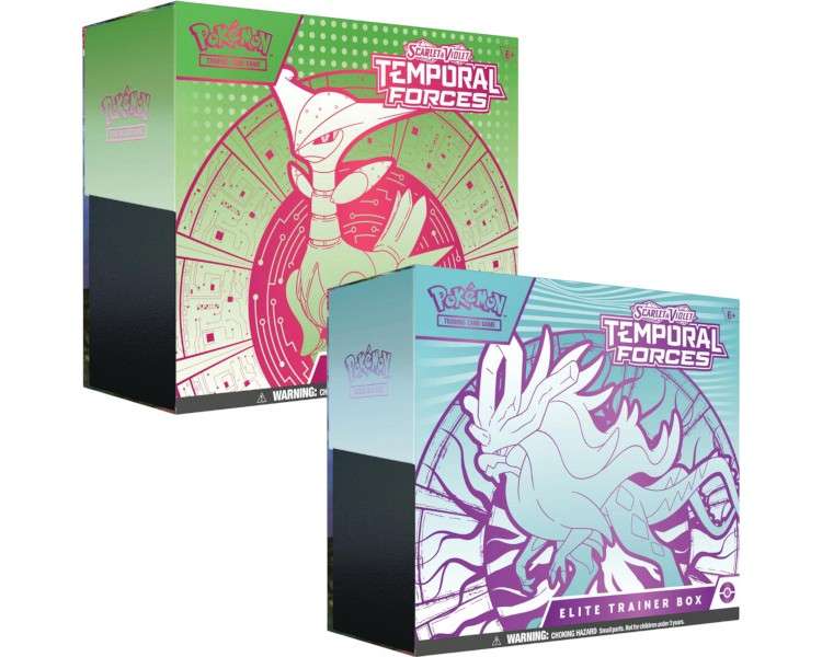 POKEMON TRADING CARD SCARLET & VIOLET TEMPORAL FORCES ELITE TRAINER BOX (ENG)