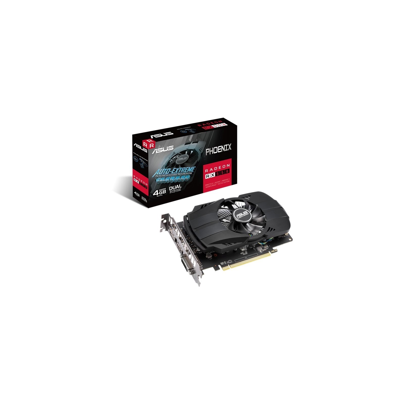 ASUS VGA AMD PH RX550 4G EVO 4GB DDR5