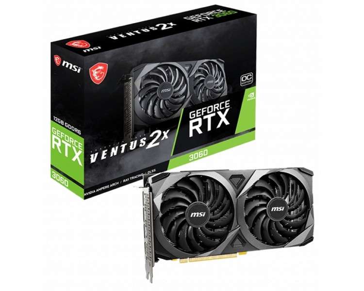 MSI VGA NVIDIA RTX 3060 VENTUS 2X 12G OC