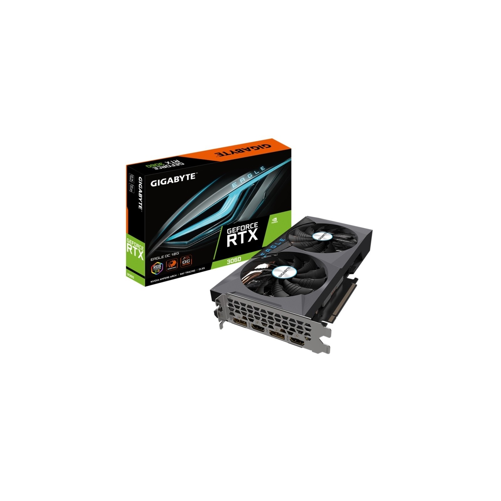 Gigabyte VGA NVIDIA RTX 3060 EAGLE OC 12G DDR6 LHR